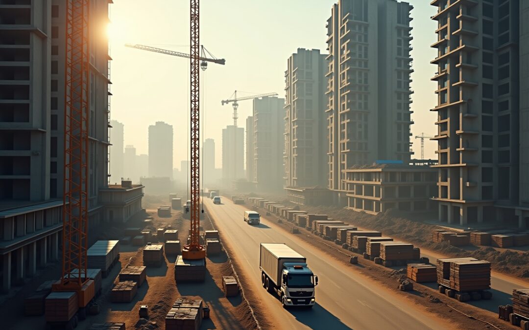 How Rising Material Costs and Supply Chain Disruptions Are Reshaping India’s Real Estate Landscape